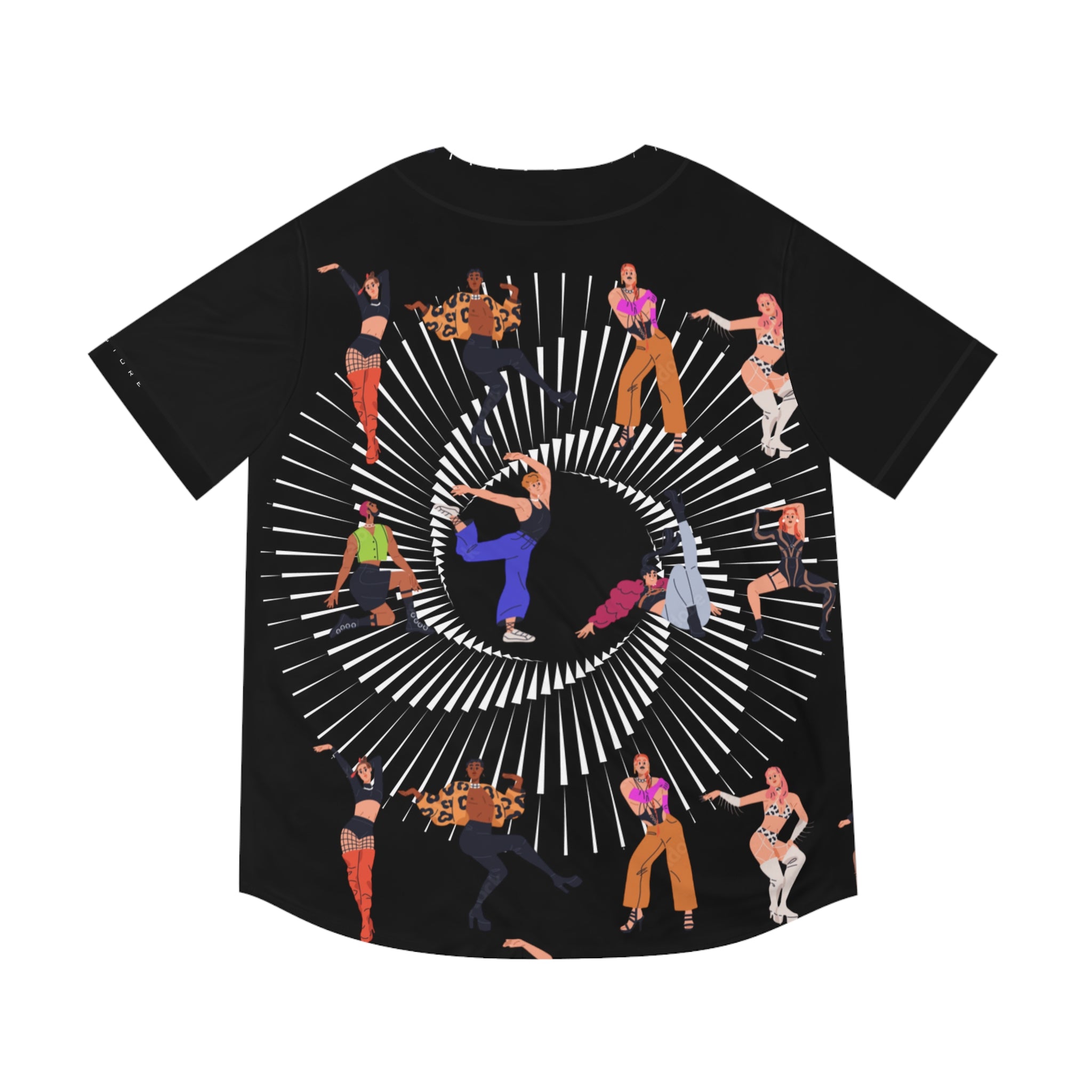 Trendy Men's Baseball Jersey HIP HOP dancers