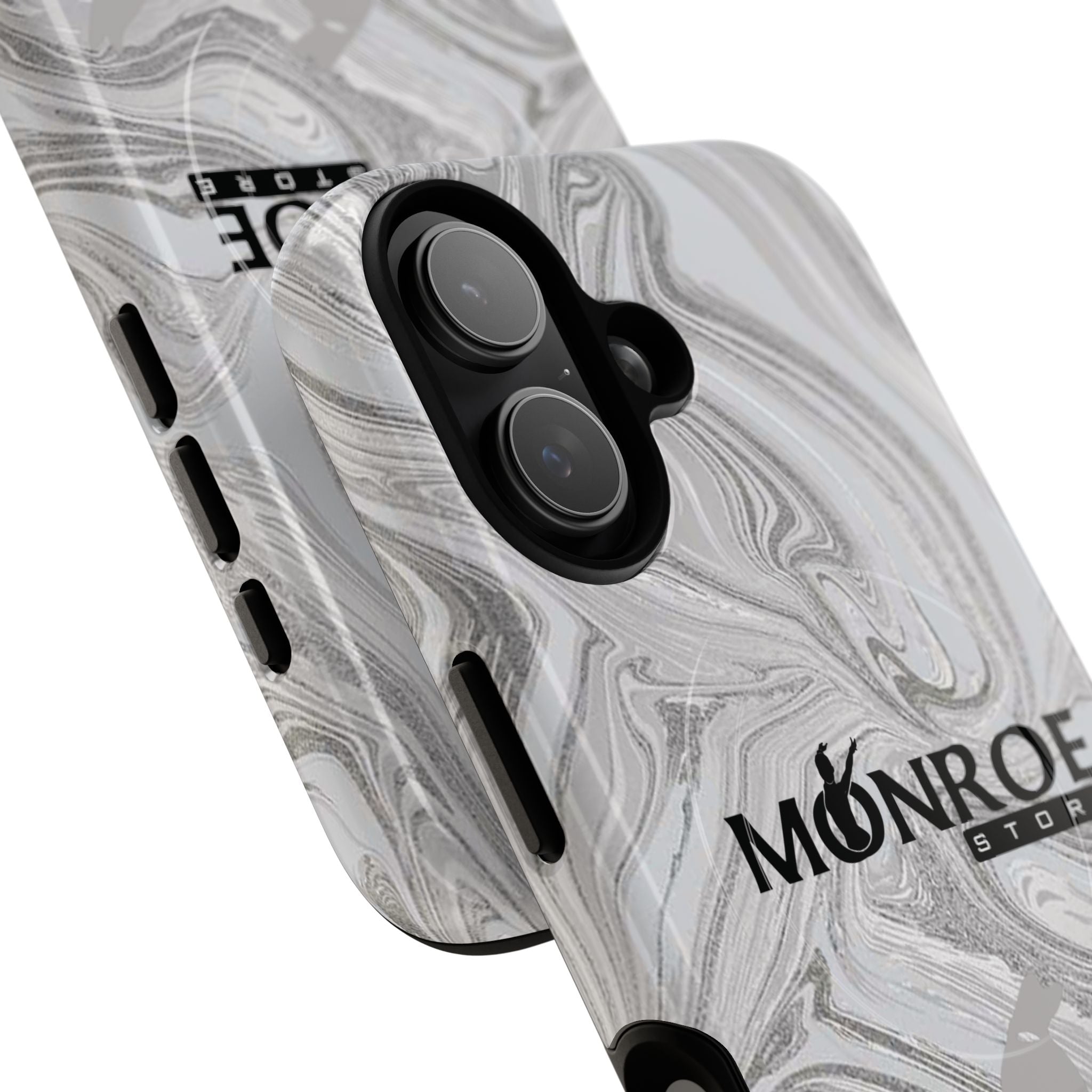 Stylish Tough Magnetic Phone Case - Marble Design monroe store logo