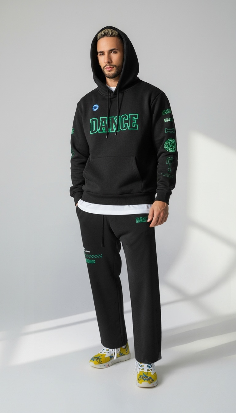 Fleeced Boxy Hoodie