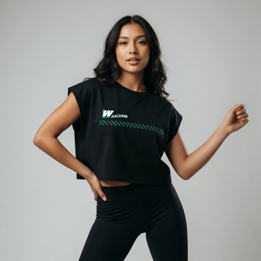 Women's Cropped Dolman T-Shirt
