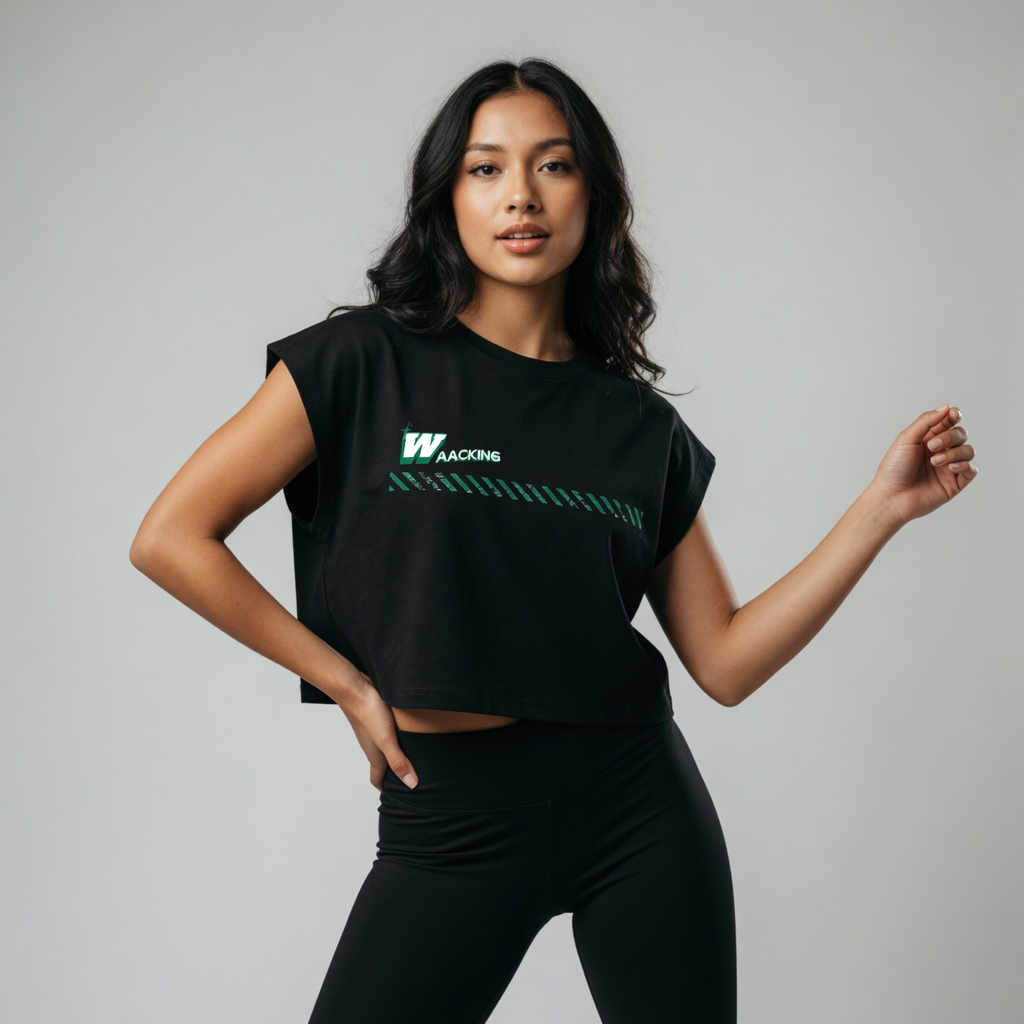 Women's Cropped Dolman T-Shirt