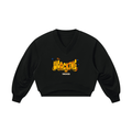 Women’s Crop V-Neck Sweatshirt