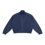 Unisex Striped Full-Zip Track Jacket