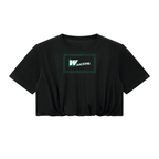Women’s Crop Bubble Hem T-Shirt