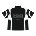 Unisex Color Block V-Neck T-Shirt