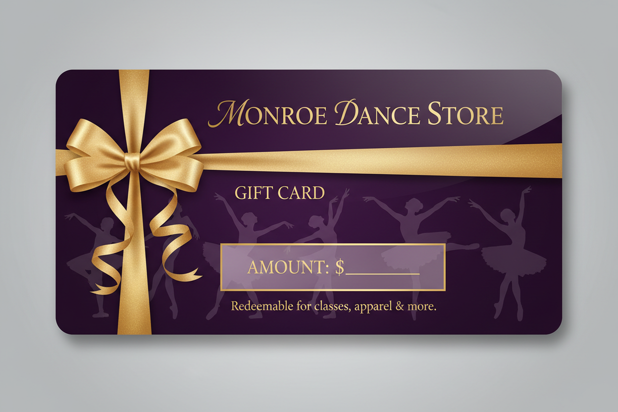Tarjeta Regalo Tienda De Danza – Sin Caducidad