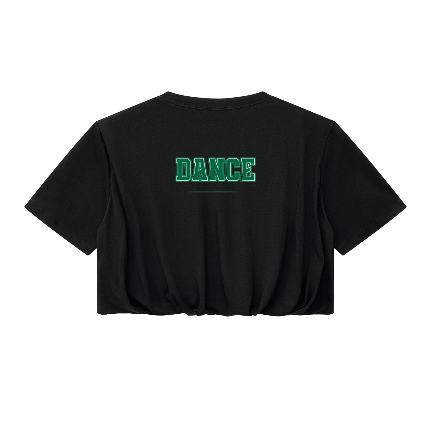 Women’s Crop Bubble Hem T-Shirt