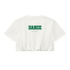 Women’s Crop Bubble Hem T-Shirt