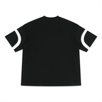 Unisex Color Block V-Neck T-Shirt