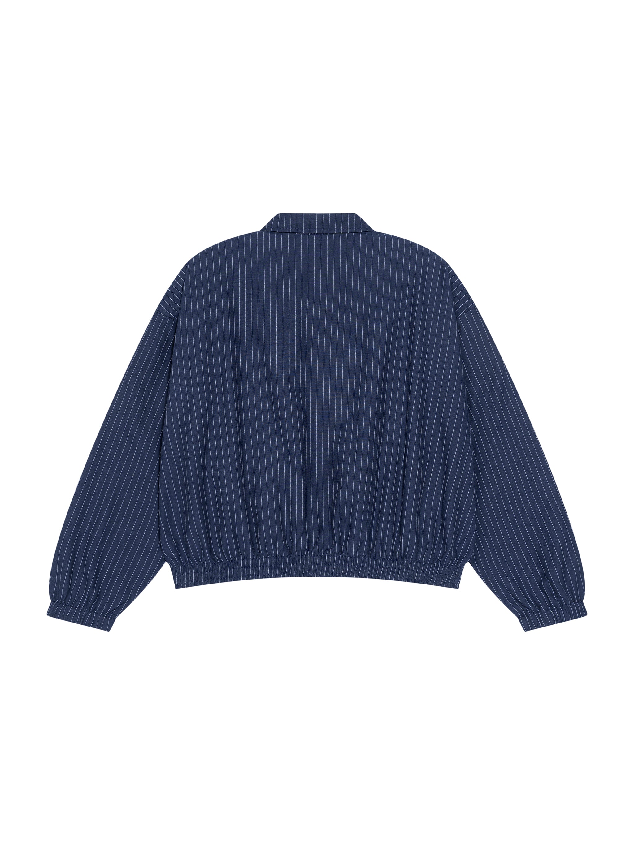 Unisex Striped Full-Zip Track Jacket