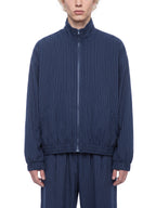 Unisex Striped Full-Zip Track Jacket