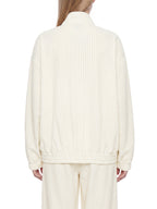 Unisex Striped Full-Zip Track Jacket