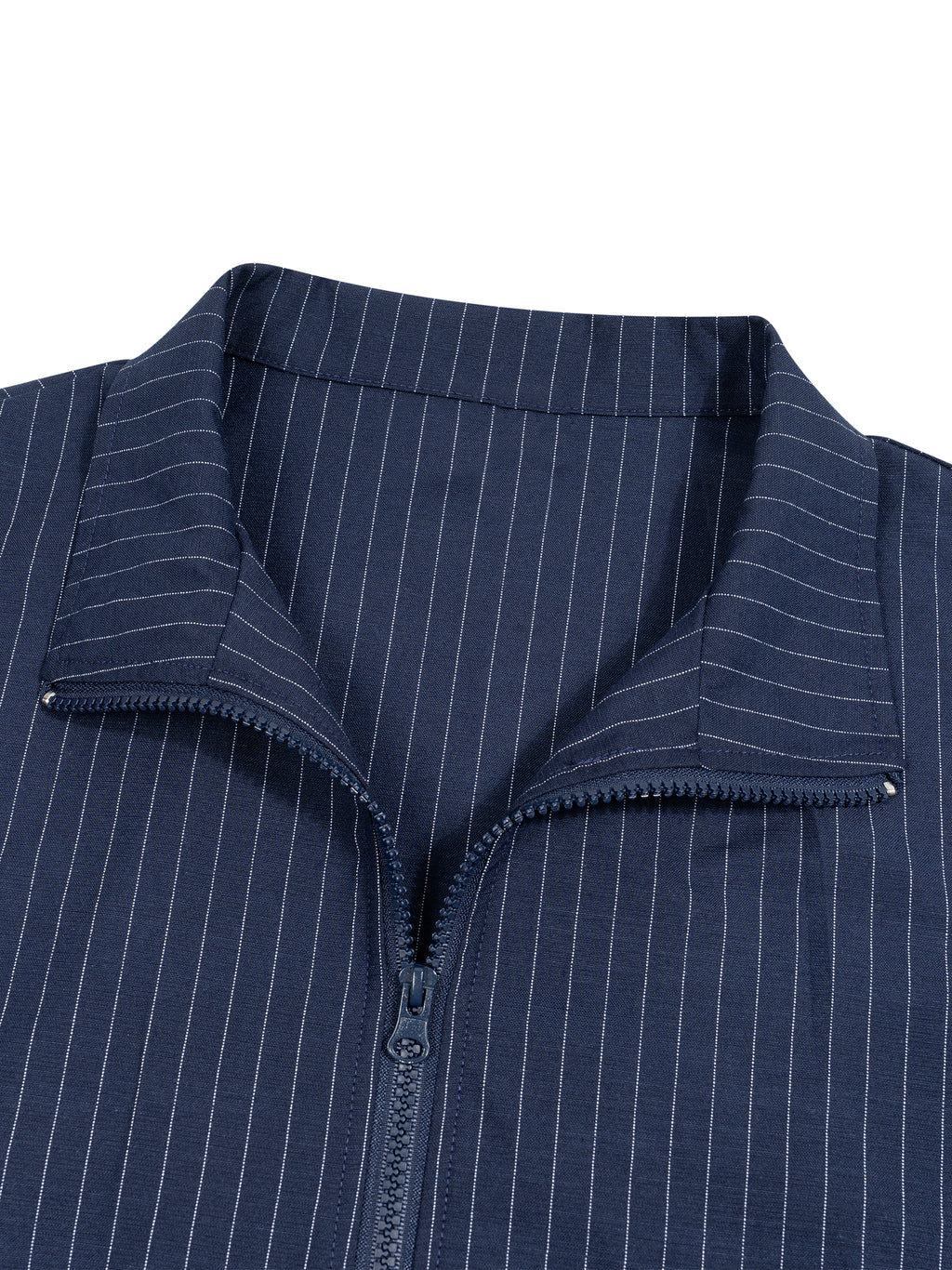 Unisex Striped Full-Zip Track Jacket