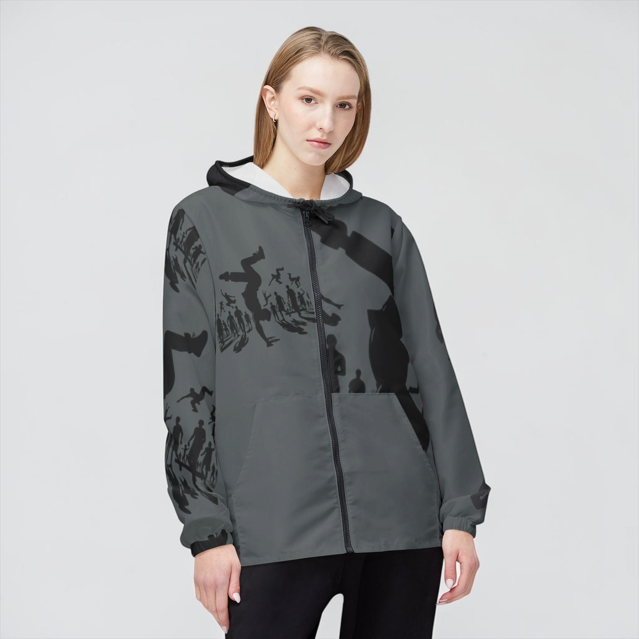 Windbreaker Jacket, Hip Hop Culture Breaking, Streetwear Outerwear unisex