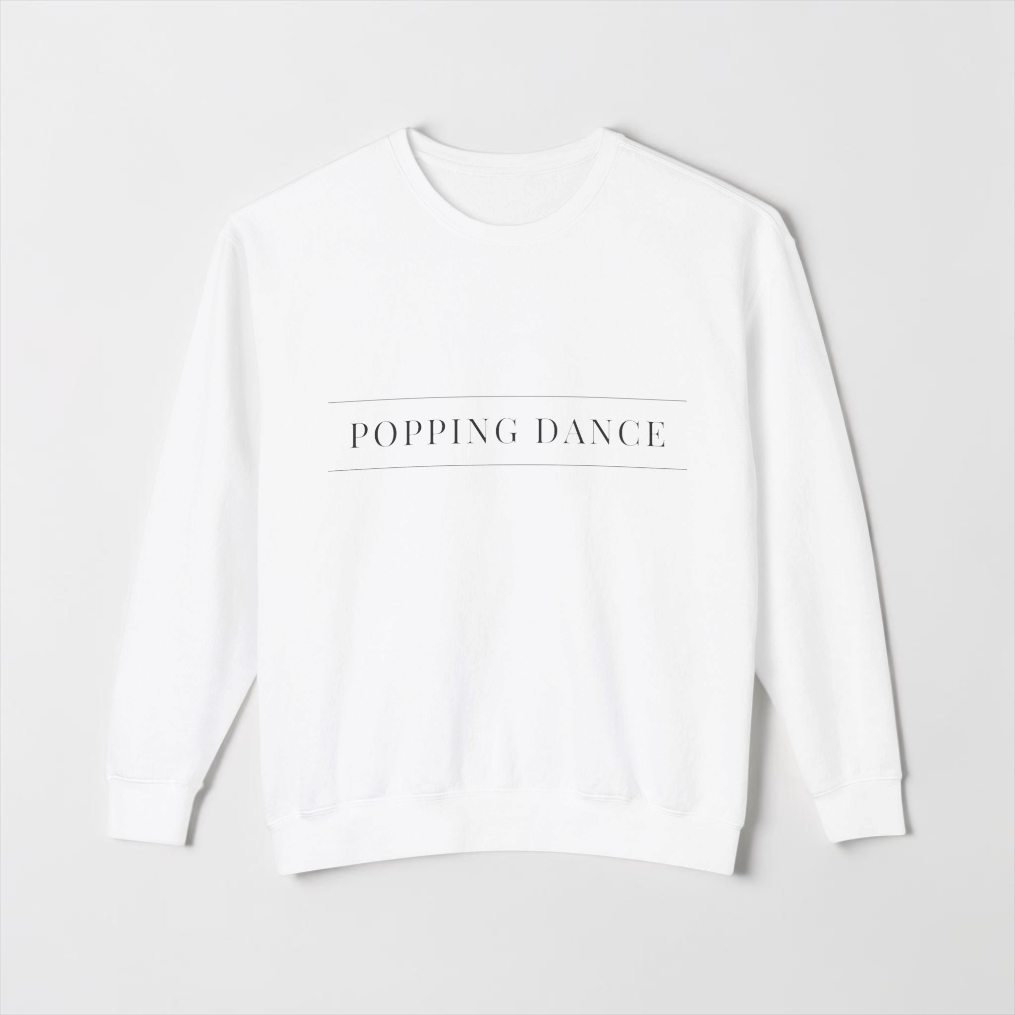 Popping Dance Lightweight Crewneck Sweatshirt — Dance Crewneck
