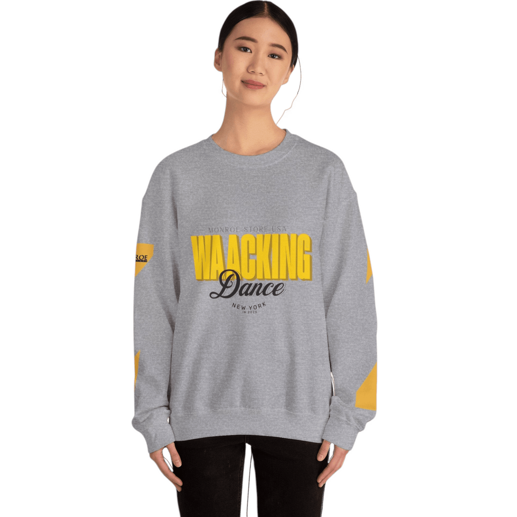 Waacking Dance Crewneck Sweatshirt — Waacking Dance Sweater for Dancers