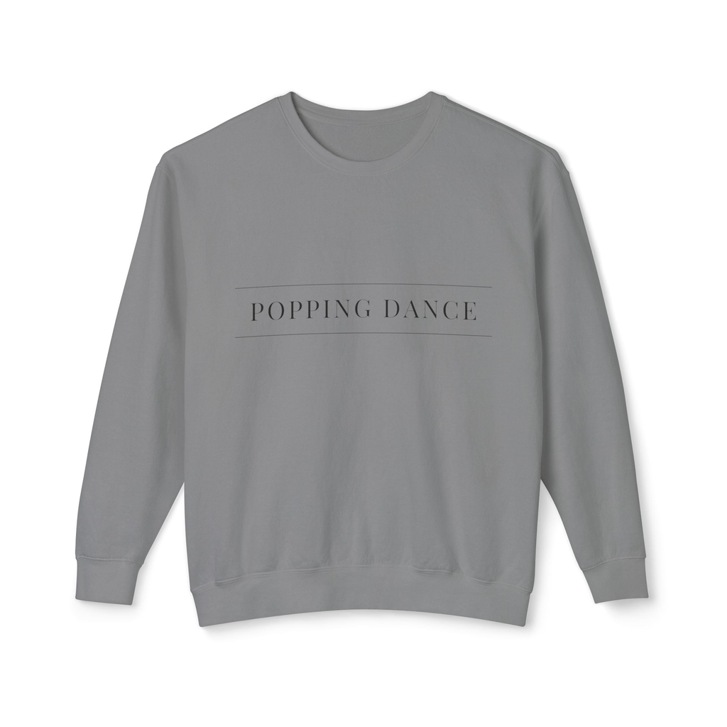 Popping Dance Lightweight Crewneck Sweatshirt — Dance Crewneck