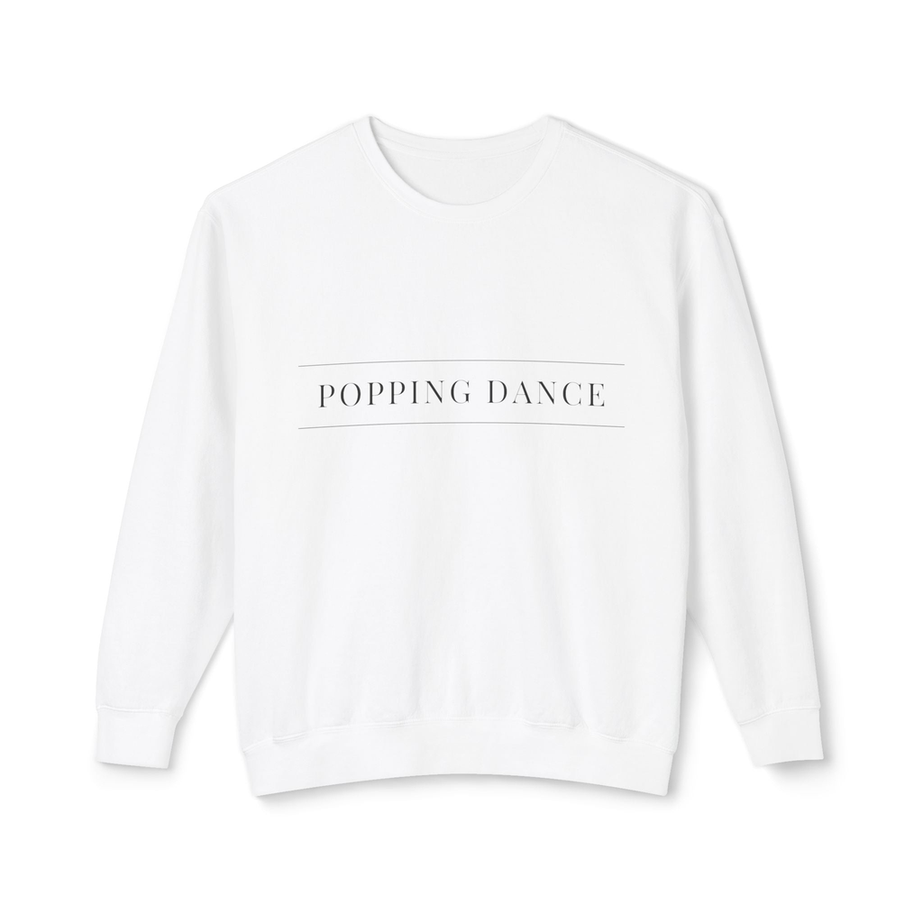 Popping Dance Lightweight Crewneck Sweatshirt — Dance Crewneck