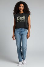 French Terry Boxy Tank Top