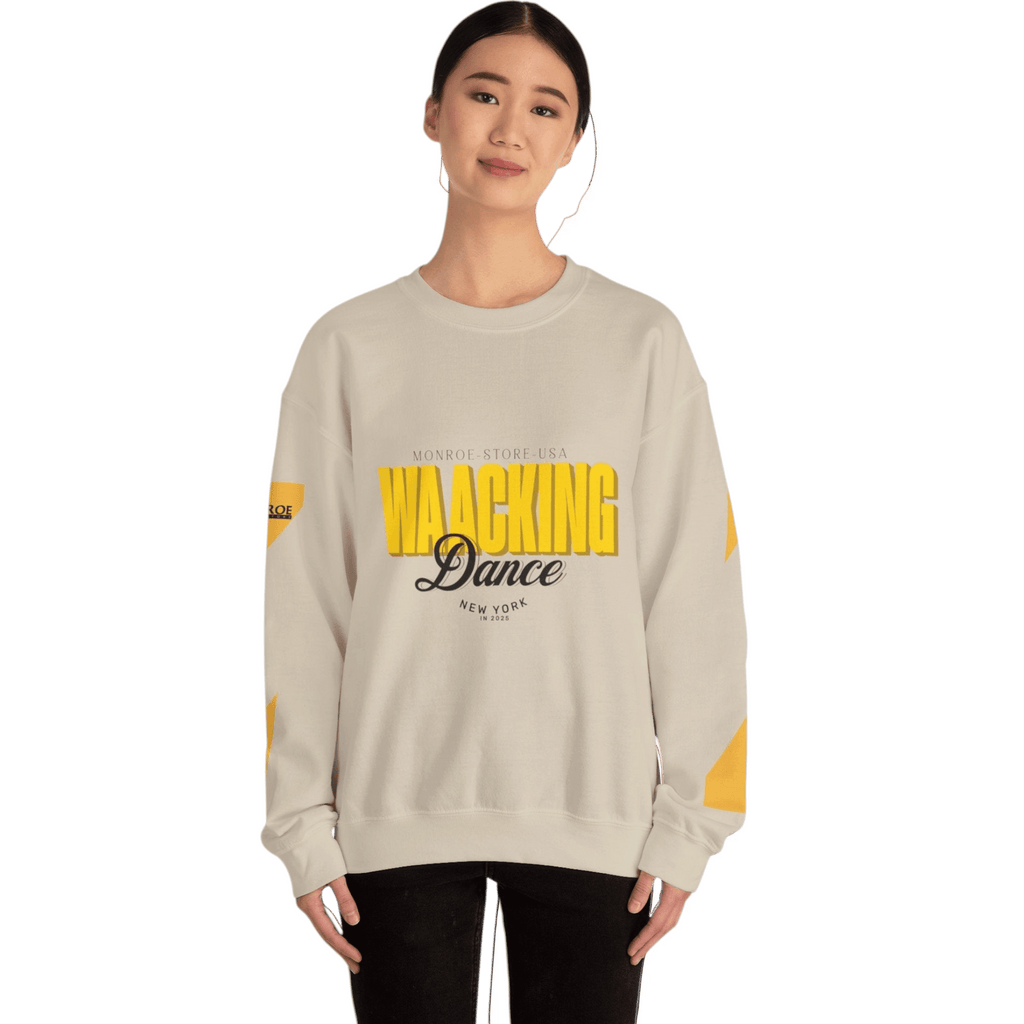 Waacking Dance Crewneck Sweatshirt — Waacking Dance Sweater for Dancers