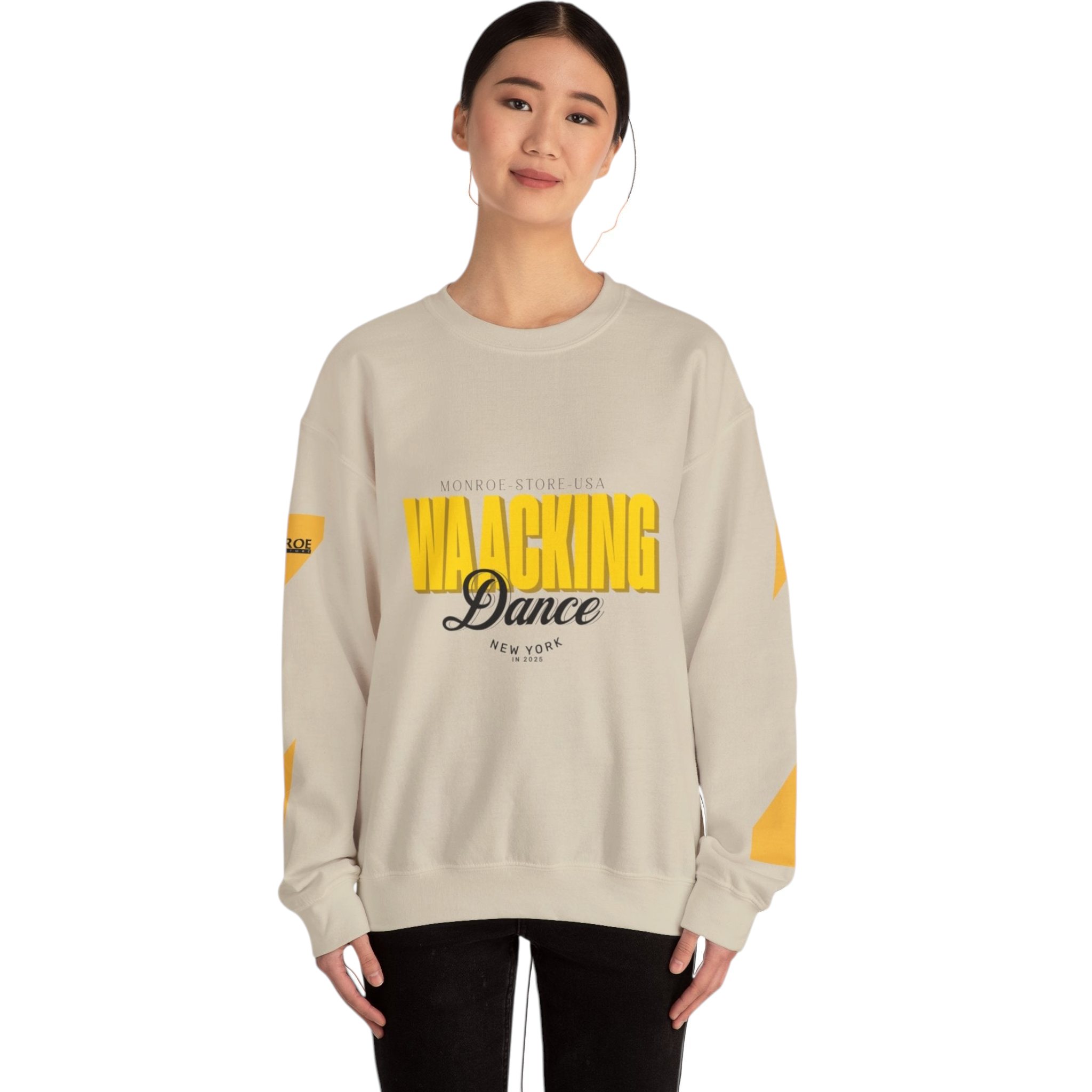 Waacking Dance Crewneck Sweatshirt — Waacking Dance Sweater for Dancers