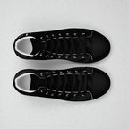Men’s high top canvas shoes