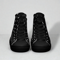 Men’s high top canvas shoes