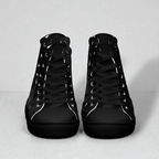 Men’s high top canvas shoes