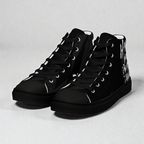 Men’s high top canvas shoes