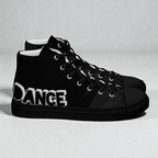 Men’s high top canvas shoes