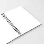 Cuaderno de espiral MONROE STORE con páginas rayadas, ideal para notas de baile y música en formato compacto.