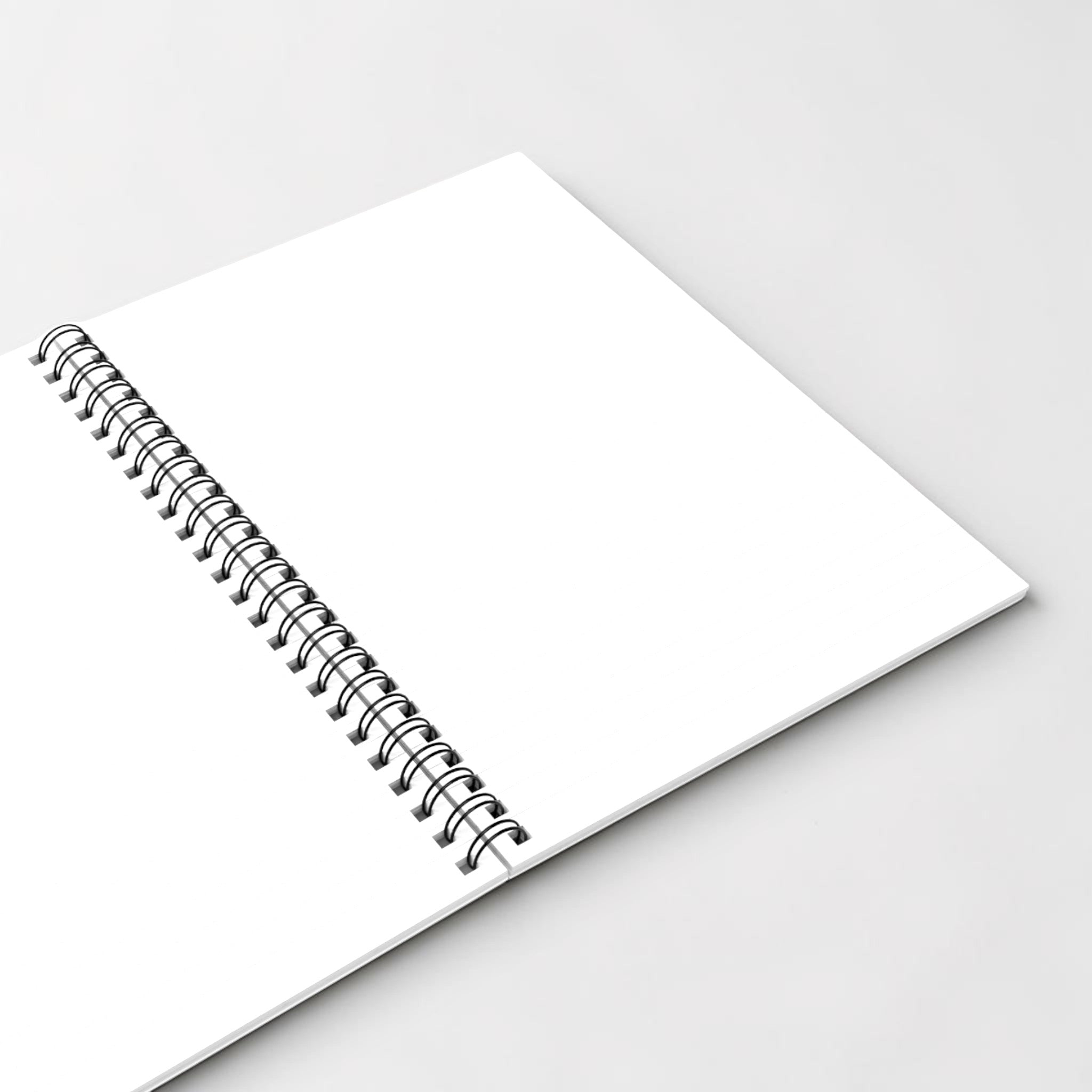 Cuaderno de espiral MONROE STORE con páginas rayadas, ideal para notas de baile y música en formato compacto.