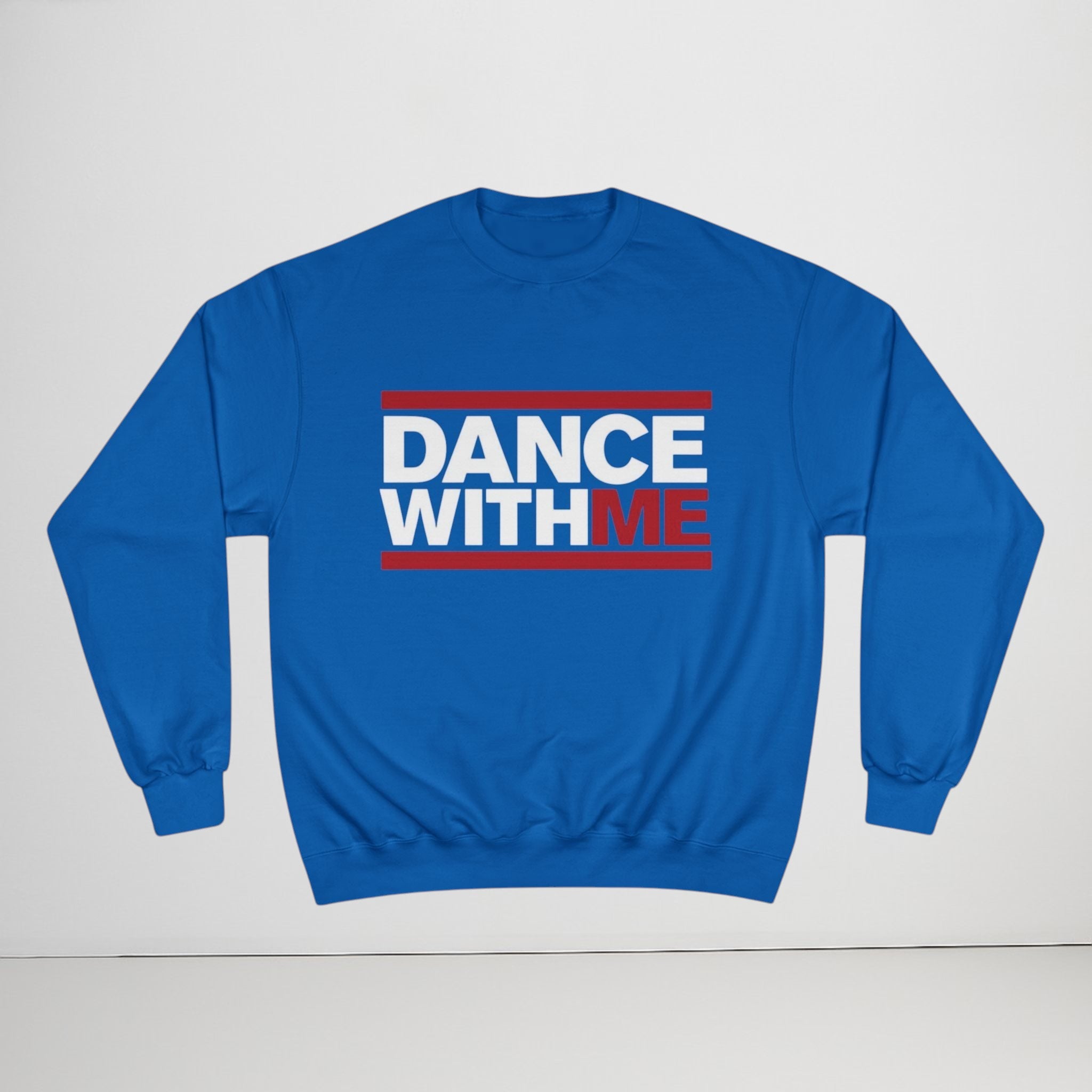 MONROE STORE sudadera azul con texto