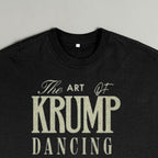 MONROE STORE French Terry Boxy Tank Top negro con estampado "The Art Of Krump Dancing"