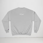 MONROE STORE sudadera gris de algodón y poliéster con cuello redondo y logo "C" en la manga.