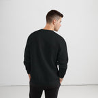 MONROE STORE DANCE WITH ME Sudadera negra de algodón y poliéster con cuello redondo y ajuste regular.